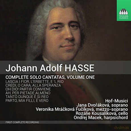 Johann Adolph Hasse: Sss¤mtliche Solo-Kantaten Vol.1 [CD]