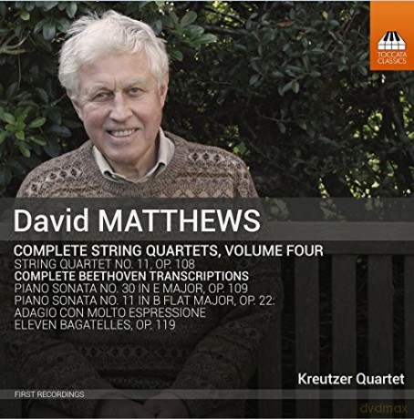 David Matthews: Sss¤mtliche Streichquartette Vol.4 [CD]