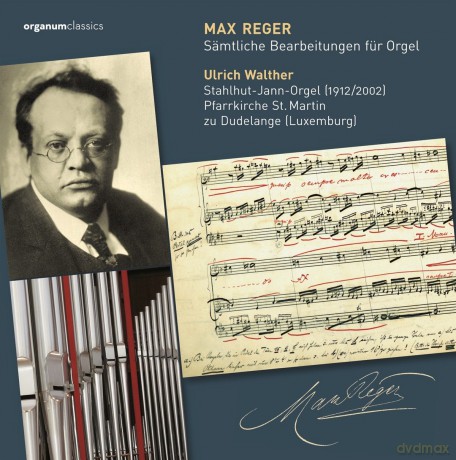 Max Reger: Sss¤mtliche Transkriptionen fur Orgel [4CD]