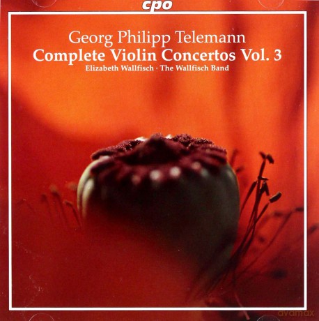 Georg Philipp Telemann: Sssmtliche Violinkonzerte Vol.3 [CD]
