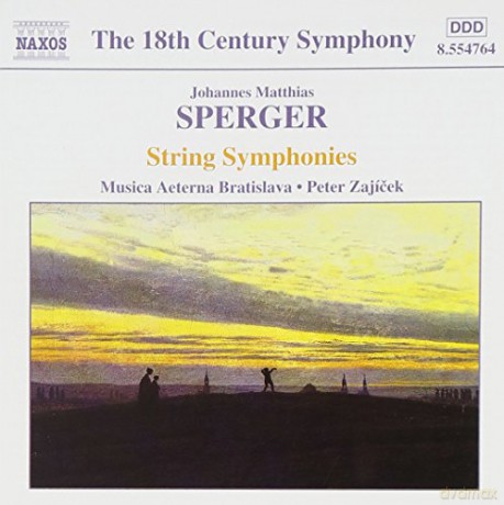 Johannes Matthias Sperger: Streichersymphonien Nr.2 C-Dur, Nr.3 F-Dur, Nr.6 B-Dur [CD]
