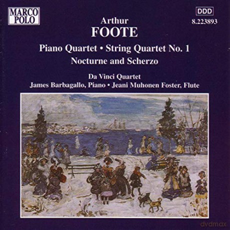 Arthur Foote: Streichquartett Nr.1 op.4 [CD]