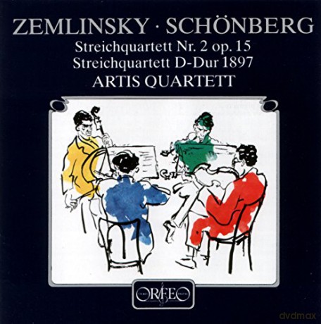 Alexander von Zemlinsky: Streichquartett Nr.2 [CD]