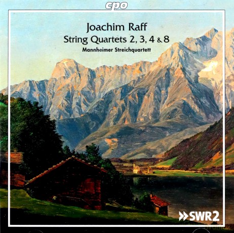 Joachim Raff: Streichquartette Nr. 2-4, 8 [2CD]