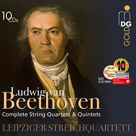 Ludwig van Beethoven: Streichquartette Nr.1-16 [10CD]