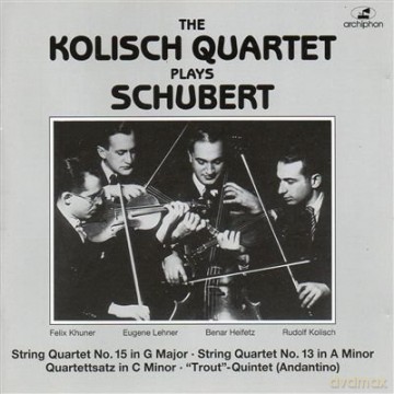 Franz Schubert: Streichquartette Nr.12,13,15 [CD]