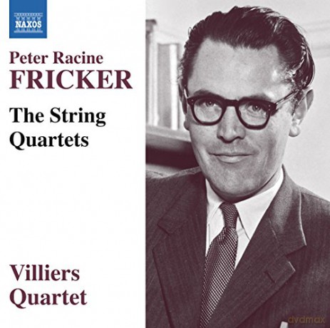 Peter Racine Fricker: Streichquartette Nr.1-3 [CD]