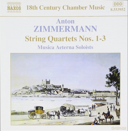Anton Zimmermann: Streichquartette Nr.1-3 (Exklusive Wiederauflage fur jpc) [CD]