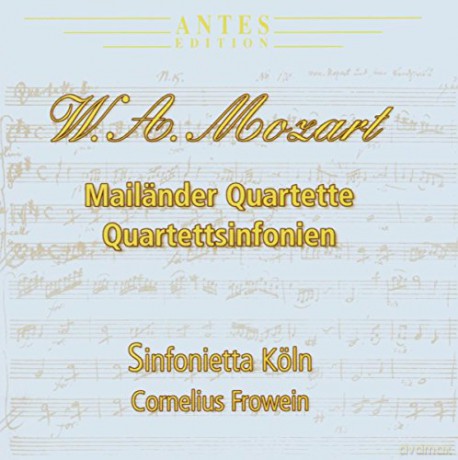 Wolfgang Amadeus Mozart: Streichquartette Nr.2,4,6,7 (Fassung fur Streichorchester) [CD]