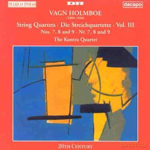 Vagn Holmboe: Streichquartette Nr.7-9 [CD]