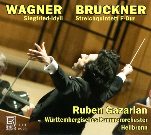 Anton Bruckner: Streichquintett F-Dur fur Streichorchester [CD]