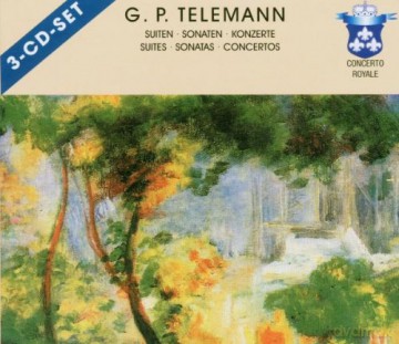 Georg Philipp Telemann: Suiten, Sonaten, Konzerte [3CD]