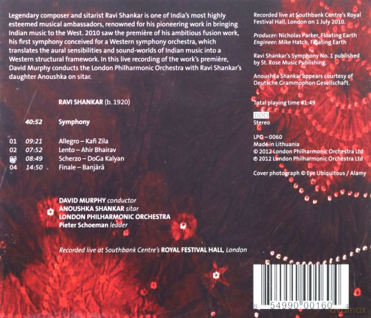 Ravi Shankar: Symphonie [CD]
