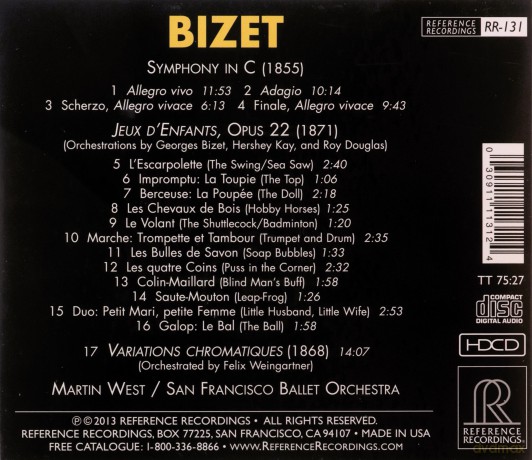Georges Bizet: Symphonie C-dur (HDCD) [CD]