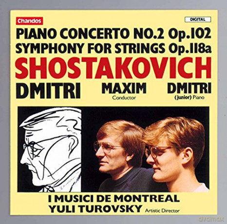 Dmitri Schostakowitsch: Symphonie fur Streicher op.118a [CD]