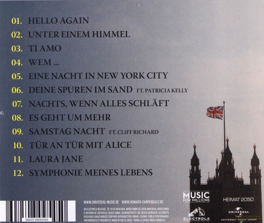 Howard Carpendale: Symphonie meines Lebens [CD]