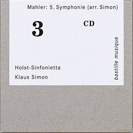 Gustav Mahler: Symphonie Nr. 5 (arrangiert fur Kammerensemble von Klaus Simon) [CD]