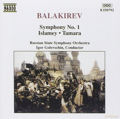 Mily Balakireff: Symphonie Nr.1 [CD]