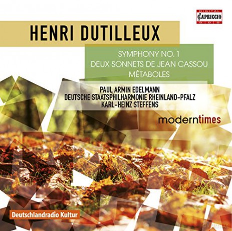 Henri Dutilleux: Symphonie Nr.1 [CD]