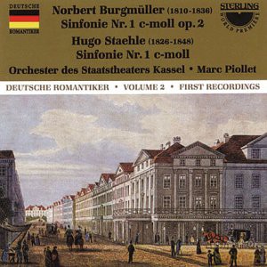 Norbert Burgmuller: Symphonie Nr.1 c-moll op.2 [CD]