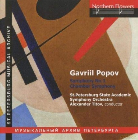 Gavril Popov: Symphonie Nr.1 op.7 [CD]