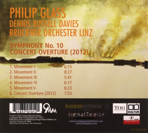 Philip Glass: Symphonie Nr.10 [CD]