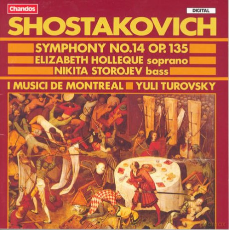 Dmitri Schostakowitsch: Symphonie Nr.14 [CD]