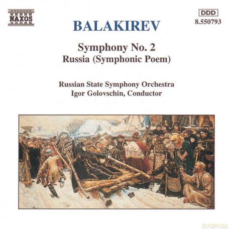 Mily Balakireff: Symphonie Nr.2 [CD]