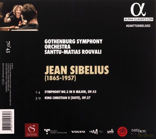 Jean Sibelius: Symphonie Nr.2 [CD]
