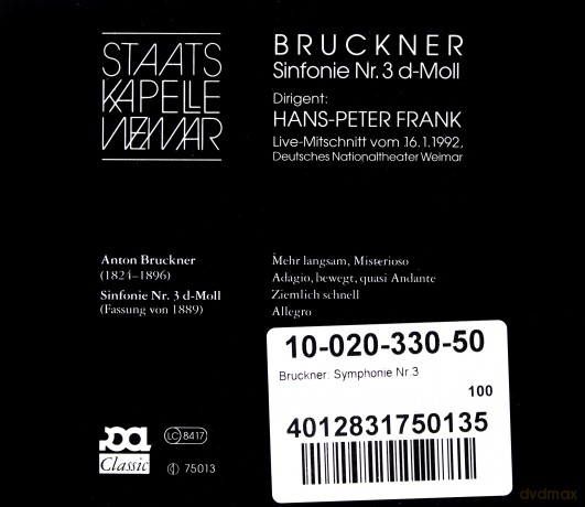 Anton Bruckner: Symphonie Nr.3 [CD]