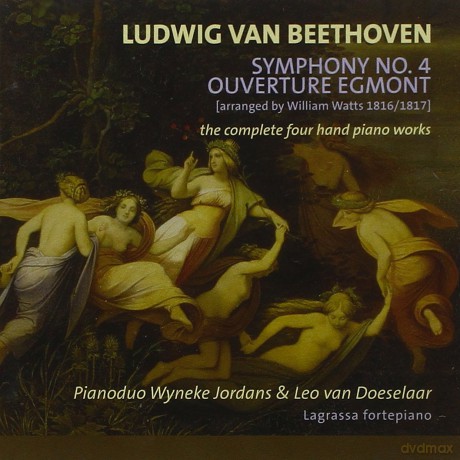 Ludwig van Beethoven: Symphonie Nr.4 fur Klavier 4-hss¤ndig (arr.William Watts) [CD]