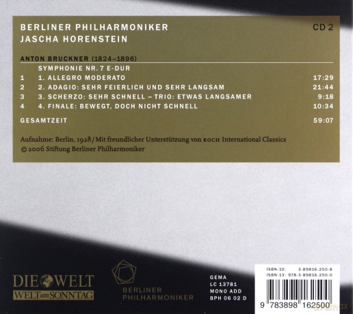 Anton Bruckner: Symphonie Nr.7 [CD]