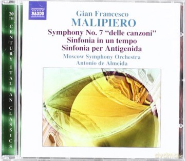 Gian Francesco Malipiero: Symphonie Nr.7 [CD]