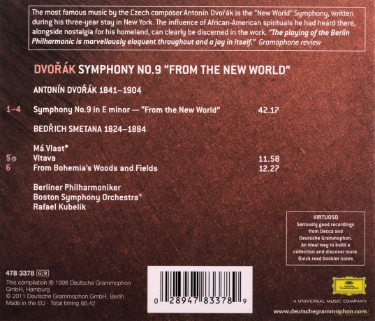 Antonin Dvorak: Symphonie Nr.9 [CD]