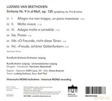Ludwig van Beethoven: Symphonie Nr.9 [CD]