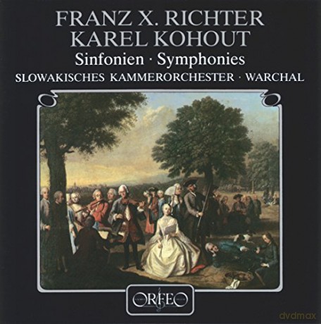 Franz Xaver Richter: Symphonien C-Dur,G-Dur,B-Dur [CD]