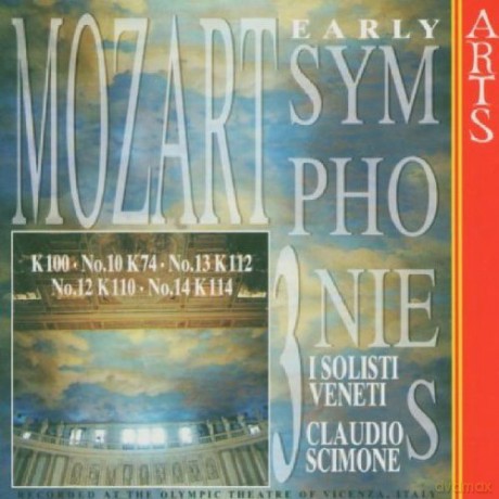 Wolfgang Amadeus Mozart: Symphonien Nr.10,12-14 [CD]