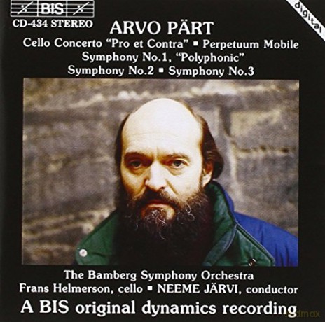 Arvo Part: Symphonien Nr.1-3 [CD]