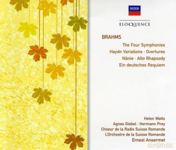 Johannes Brahms: Symphonien Nr.1-4 [CD]