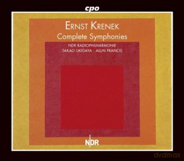 Ernst Krenek: Symphonien Nr.1-5 [4CD]