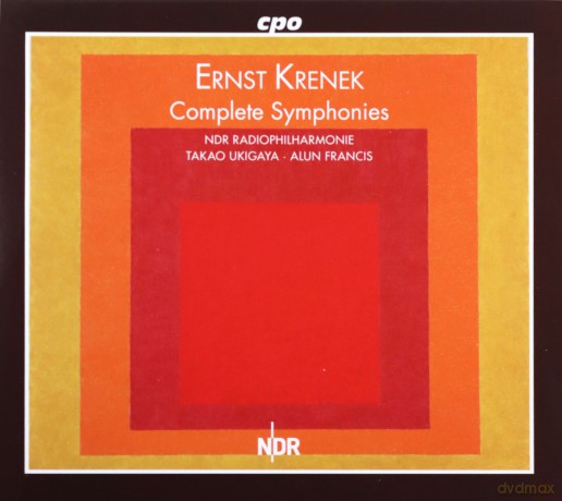 Ernst Krenek: Symphonien Nr.1-5 [4CD]