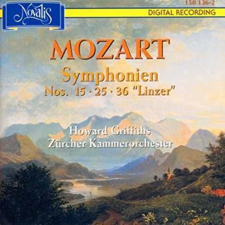 Wolfgang Amadeus Mozart: Symphonien Nr.15,25,36 [CD]