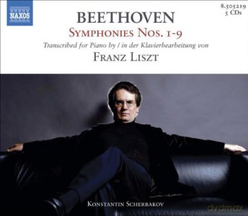 Ludwig van Beethoven: Symphonien Nr.1-9 (Klavierfassung von Franz Liszt) [5CD]