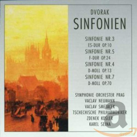 Antonin Dvorak: Symphonien Nr.3,4,5,7 [2CD]