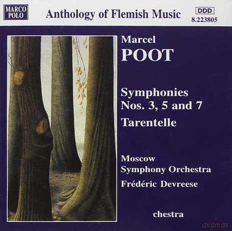 Marcel Poot: Symphonien Nr.3,5,7 [CD]