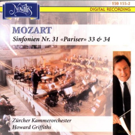 Wolfgang Amadeus Mozart: Symphonien Nr.31,33,34 [CD]