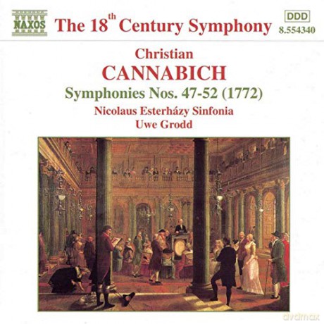 Johann Christian Cannabich: Symphonien Nr.47-52 [CD]