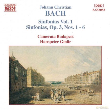 Johann Christian Bach: Symphonien Vol.1 [CD]