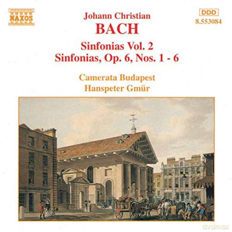 Johann Christian Bach: Symphonien Vol.2 [CD]