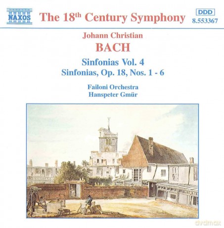 Johann Christian Bach: Symphonien Vol.4 [CD]